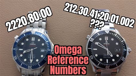 omega vintage watches reference numbers